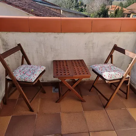 Apartmán Romantico Con Terraza Y Piscina Villabanez (Cantabria)